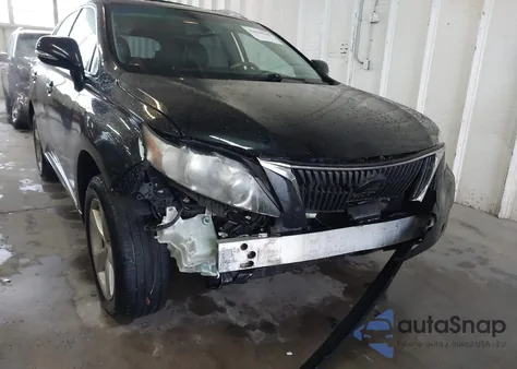 2010 Lexus Rx 350 from USA, damaged, VIN 2T2BK1BA6AC069437